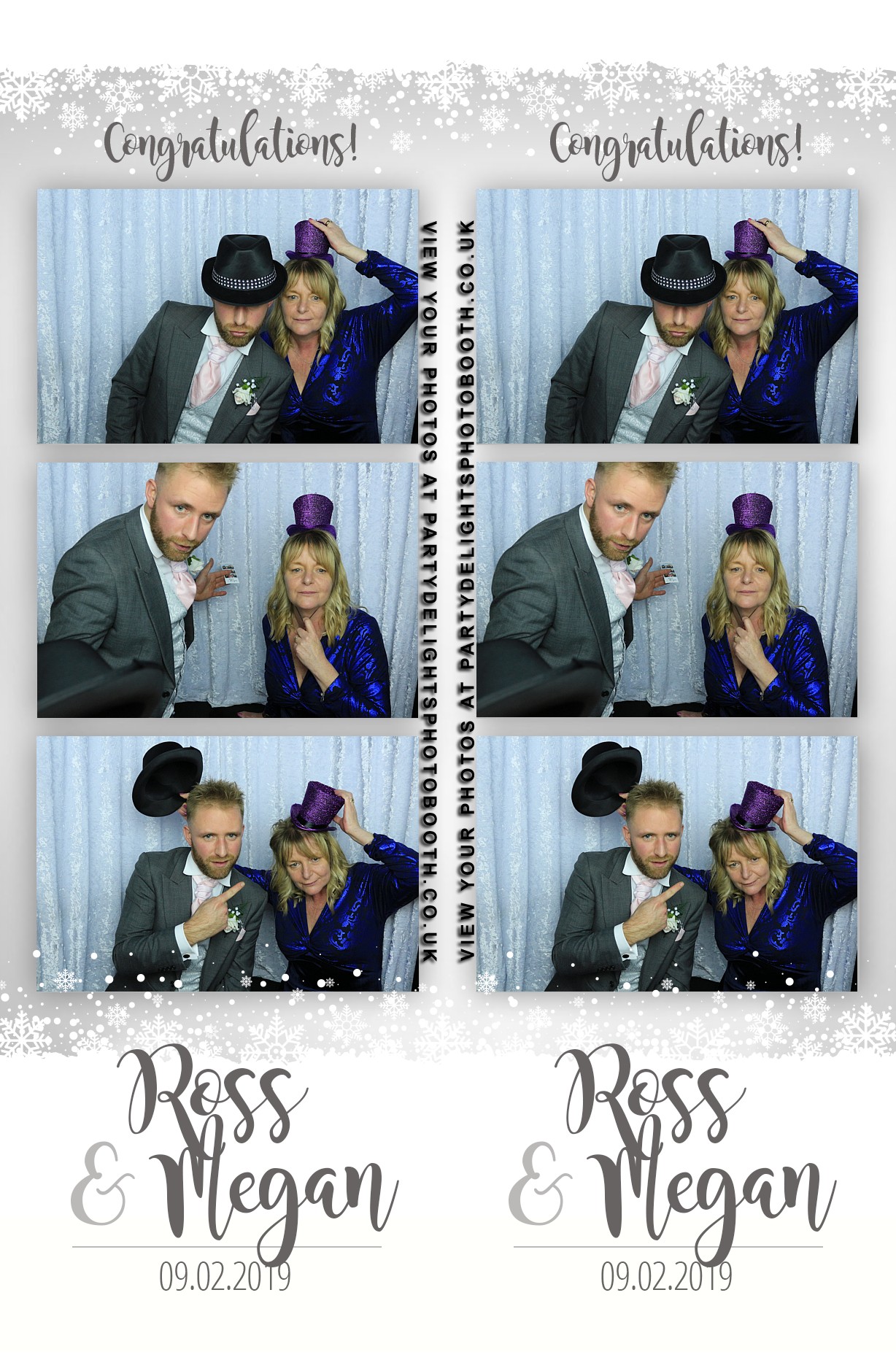 Ross and Megan’s Wedding - Prints | View more photos from the event at gallery.partydelightsphotobooth.co.uk/u/PartyDelightsPhotoBooth/Ross-and-Megan’s-Wedding-Prints
